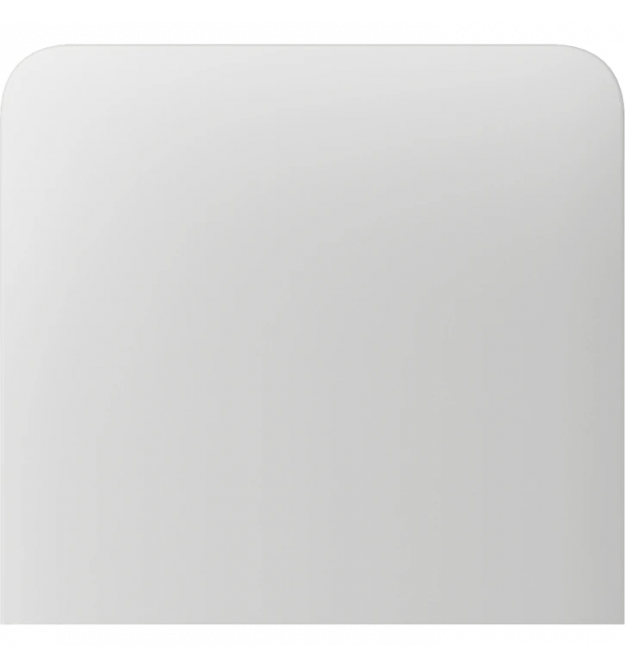 Кнопка Ajax SideButton (1-gang) vertical, бічна, одноклавішна, Біла