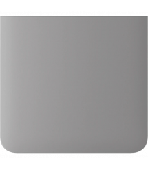 Кнопка Ajax SideButton (1-gang) vertical, бічна, одноклавішна, Димчата