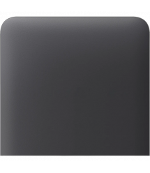 Кнопка Ajax SideButton (1-gang) graphite vertical для одноклавішного вимикача