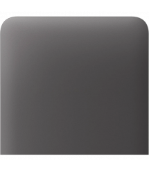 Кнопка Ajax SideButton (1-gang) graphite vertical для одноклавішного вимикача