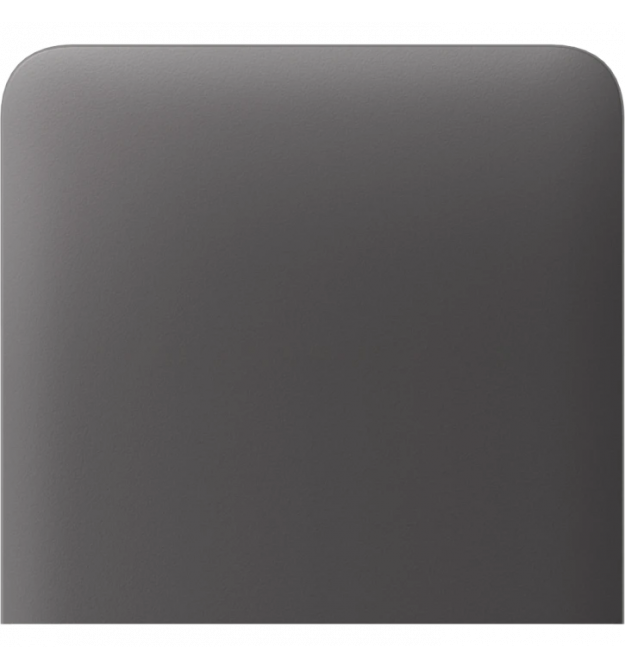 Кнопка Ajax SideButton (1-gang) graphite vertical для одноклавішного вимикача