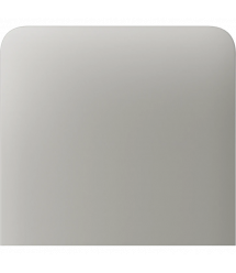 Кнопка Ajax SideButton (1-gang) graphite vertical для одноклавішного вимикача