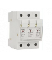 Корпус під плавкий запобіжник CHNT-RT28-32 (RO15) 3Р, під запобіжник 10*38mm