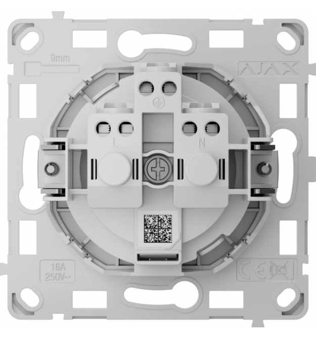 Реле для встроенной розетки Ajax OutletCore (basic) vertical [type F]