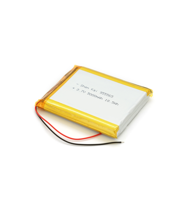 Літій-полімерний акумулятор 9,5 * 55 * 65mm (Li-ion 3.7В 5000мА &ampmiddot год)