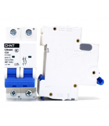 Двополюсний автомат постійного струму CHNT CB-63DC 2P 16A, DC500V, 6kA, DIN, 86*36*49.5mm