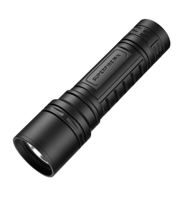 Ручний ліхтарик SUPERFIRE S33-X, що перезаряджається, з потужністю 7 Вт