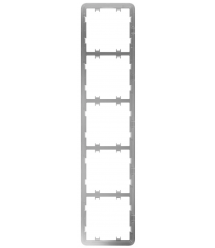 Рамка для п'ятьох вимикачів Ajax Frame (5 seats) vertical