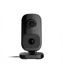 4 Mp WI-FI відеокамера з вбудованим штучним інтелектом Ajax IndoorCam black