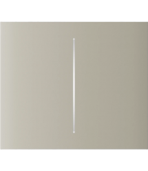 Кнопка центральная для двухклавишного выключателя Ajax CenterButton (2-gang) vertical Ivory