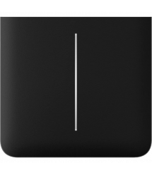 Бічна кнопка для двоклавішного вимикача Ajax SideButton (2-gang) vertical Black