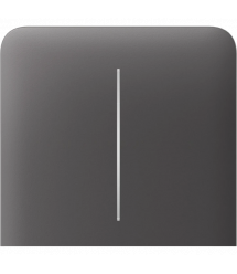 Бічна кнопка для двоклавішного вимикача Ajax SideButton (2-gang) vertical Graphite