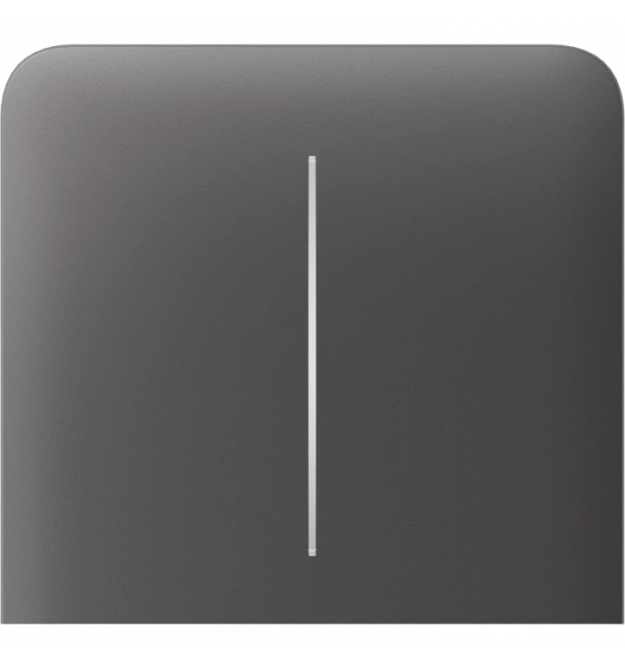 Боковая кнопка для двухклавишного выключателя Ajax SideButton (2-gang) vertical Graphite