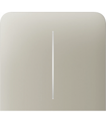 Бічна кнопка для двоклавішного вимикача Ajax SideButton (2-gang) vertical Graphite