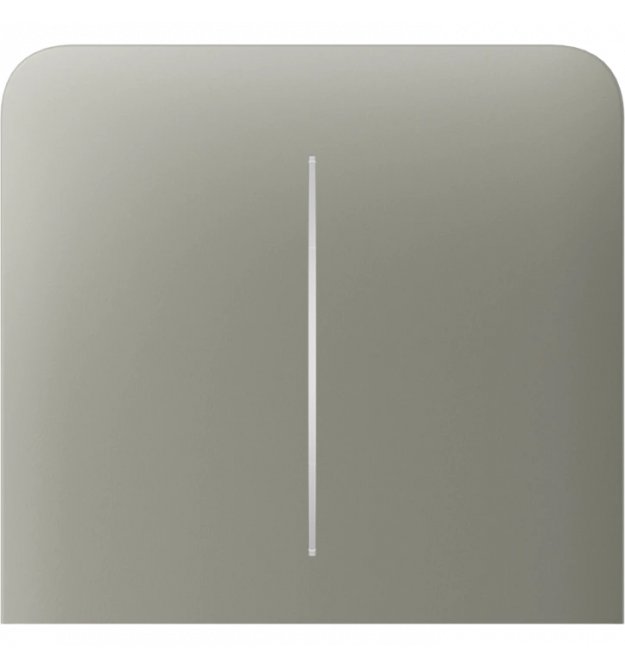 Бічна кнопка для двоклавішного вимикача Ajax SideButton (2-gang) vertical Graphite