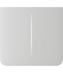 Бічна кнопка для двоклавішного вимикача Ajax SideButton (2-gang) vertical Graphite