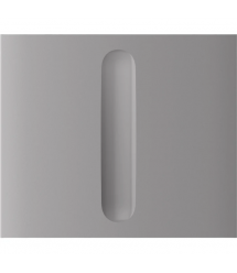 Кнопка для димерного вимикача Ajax CenterButton (Dimmer) vertical, центральна, Димчаста