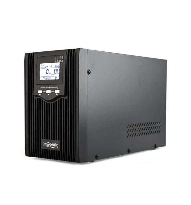 Джерело безперебійного живлення EnerGenie EG-UPS-PS1000-01 1000ВА / 800Вт лінійно-інтерактивне з правильною синусоїдою