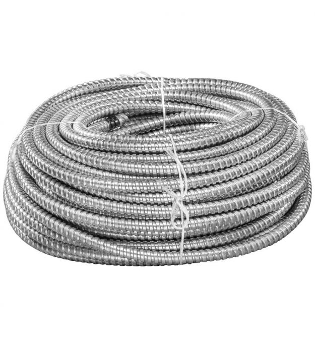 Металлорукав оцинкованный PRO-UEA 26мм с протяжкой (25м)