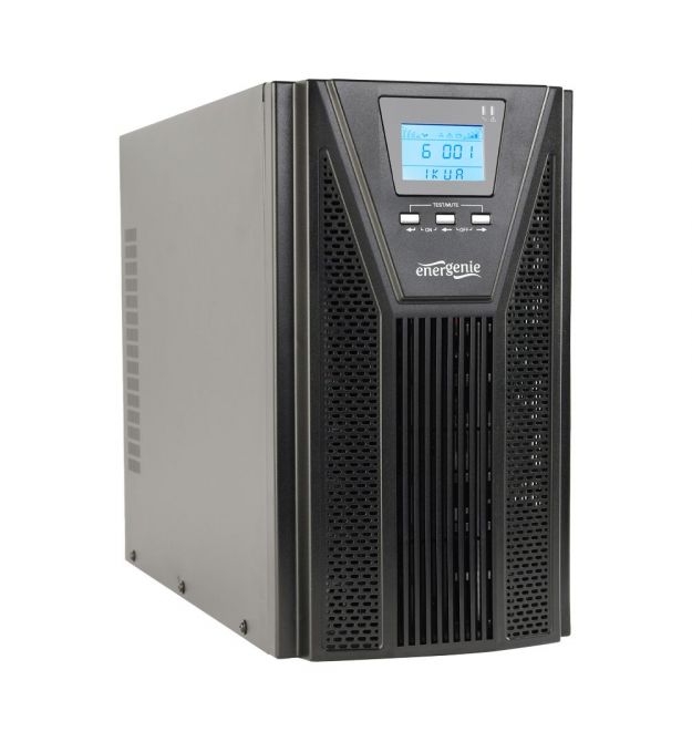 Джерело безперебійного живлення EnerGenie EG-UPSO-2000 2000ВА / 1800Вт подвійного перетворення з правильною синусоїдою