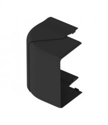 Угол наружный (регулируемый) для PK 90х55 D черного цвета Серия PK ПВХ