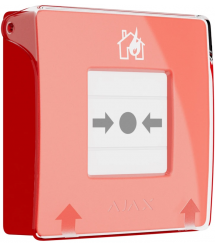 Беспроводной ручной извещатель Ajax Manual Call Point (Red)