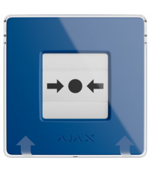 Беспроводной ручной извещатель Ajax Manual Call Point (Blue)