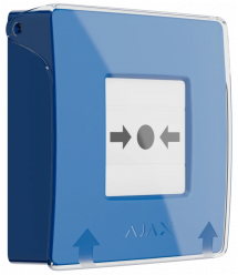 Беспроводной ручной извещатель Ajax Manual Call Point (Blue)