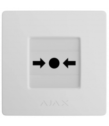 Беспроводной ручной извещатель Ajax Manual Call Point (White)