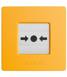 Беспроводной ручной извещатель Ajax Manual Call Point (White)