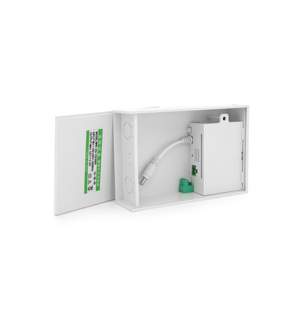 Імпульсний адаптер живлення ADtech 12В 3.0А (36Вт) штекер 5.5 - 2.1 Plastic Box IP63 кріплення