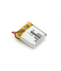 Літій-полімерний акумулятор 6*20*20mm (Li-ion 3.7В 200мА&ampmiddotгод)