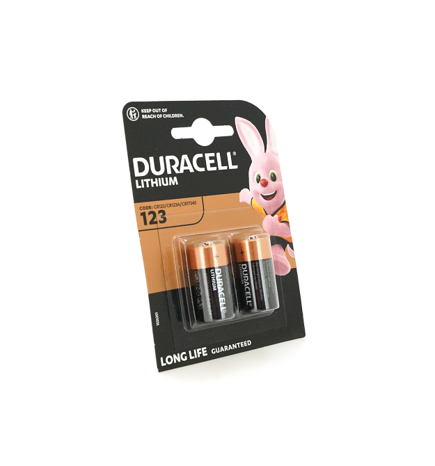 Батарейка DURACELL DL 123, 2 шт у блістері, ціна за блістер
