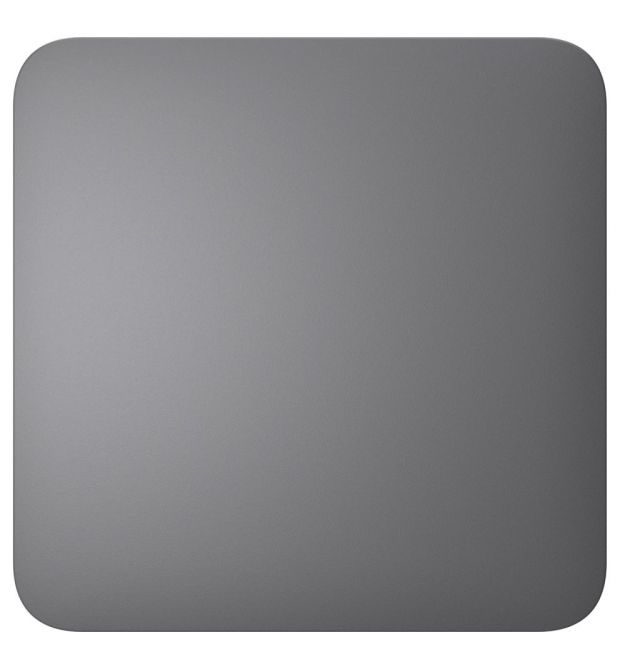 Кнопка одноклавишного или проходного выключателя Ajax SoloButton (1-gang/2-way) grey