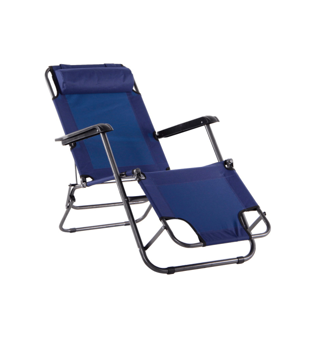 Крісло-шезлонг Круїз, 1240*610*800мм, Blue OEM