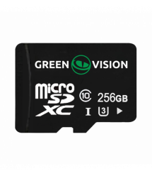 Карта памяти GreenVision microSDXC 256GB Class10 (без адаптера)