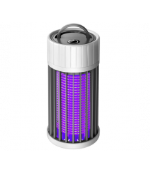 Лампа-знищувач комарів Thunderbolt KY-004G - сіра (з батареєю), підвісна, 360 , 165*45мм, USB, потік світла 365нм