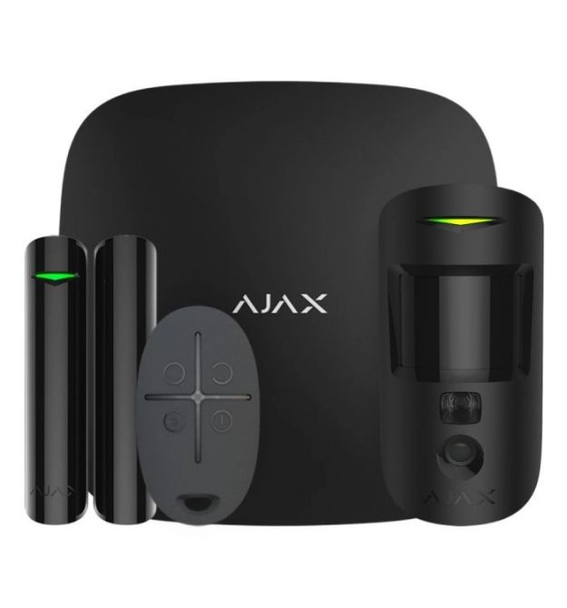 Комплект сигнализации Ajax StarterKit Cam black