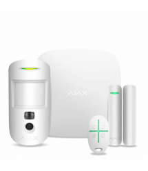 Комплект сигнализации Ajax StarterKit Cam white