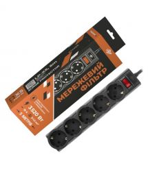 Мережевий фільтр PREMIUM LP-X5 5 м Black (3520Вт)