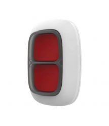 Бездротова тривожна кнопка Ajax DoubleButton white