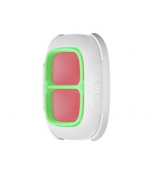 Бездротова тривожна кнопка Ajax DoubleButton white