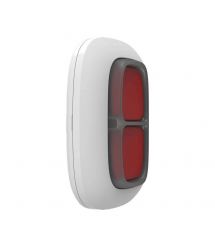 Бездротова тривожна кнопка Ajax DoubleButton white
