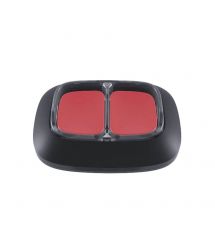 Беспроводная тревожная кнопка Ajax DoubleButton black