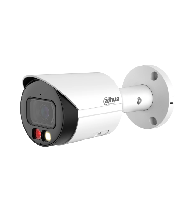 2 Mп IP камера циліндрична Smart Dual Light зі звуком та SD карткою Dahua DH-IPC-HFW2249S-S-IL (3,6мм)
