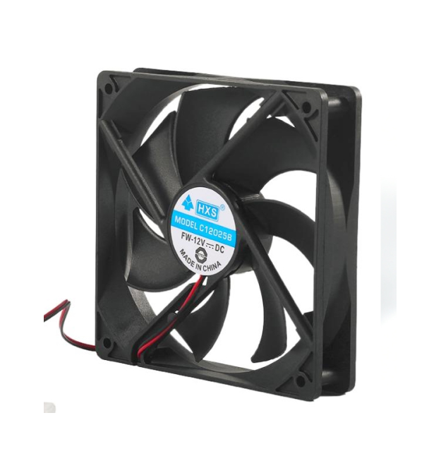 Кулер корпусний Merlion EZF 12025 DC sleeve fan 2pin MOLEX - 120 * 120 * 25мм, 12V - 0.3A, 1100об - хв