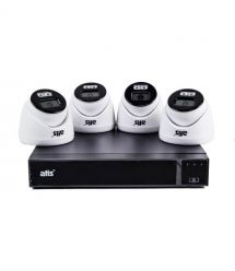 Комплект відеоспостереження ATIS kit 4 int