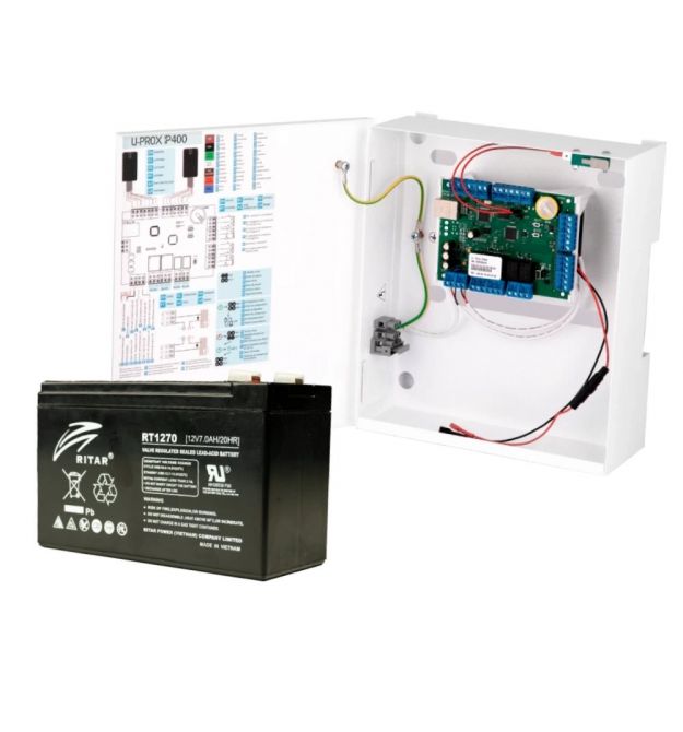 Комплект прибора доступа и аккумулятор U-Prox IP400 IP + Ritar RT1270