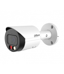 2 Mп IP камера циліндрична Smart Dual Light зі звуком та SD карткою Dahua DH-IPC-HFW2249S-S-IL (2.8мм)