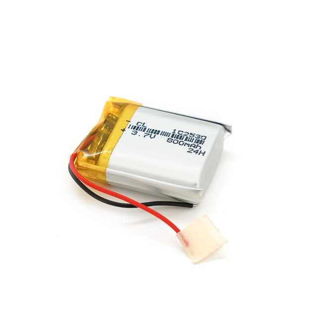 Літій-полімерний акумулятор 10*25*30mm (Li-ion 3.7В 800мА&ampmiddotгод)
